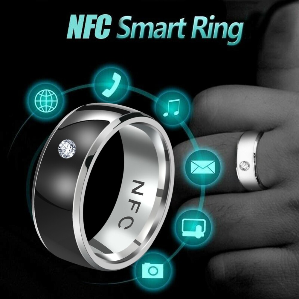 New Fashion Multifunctional  Waterproof NFC Finger Ring With Intelligent Technology