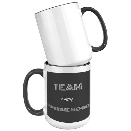 Custom Name15 oz white mug