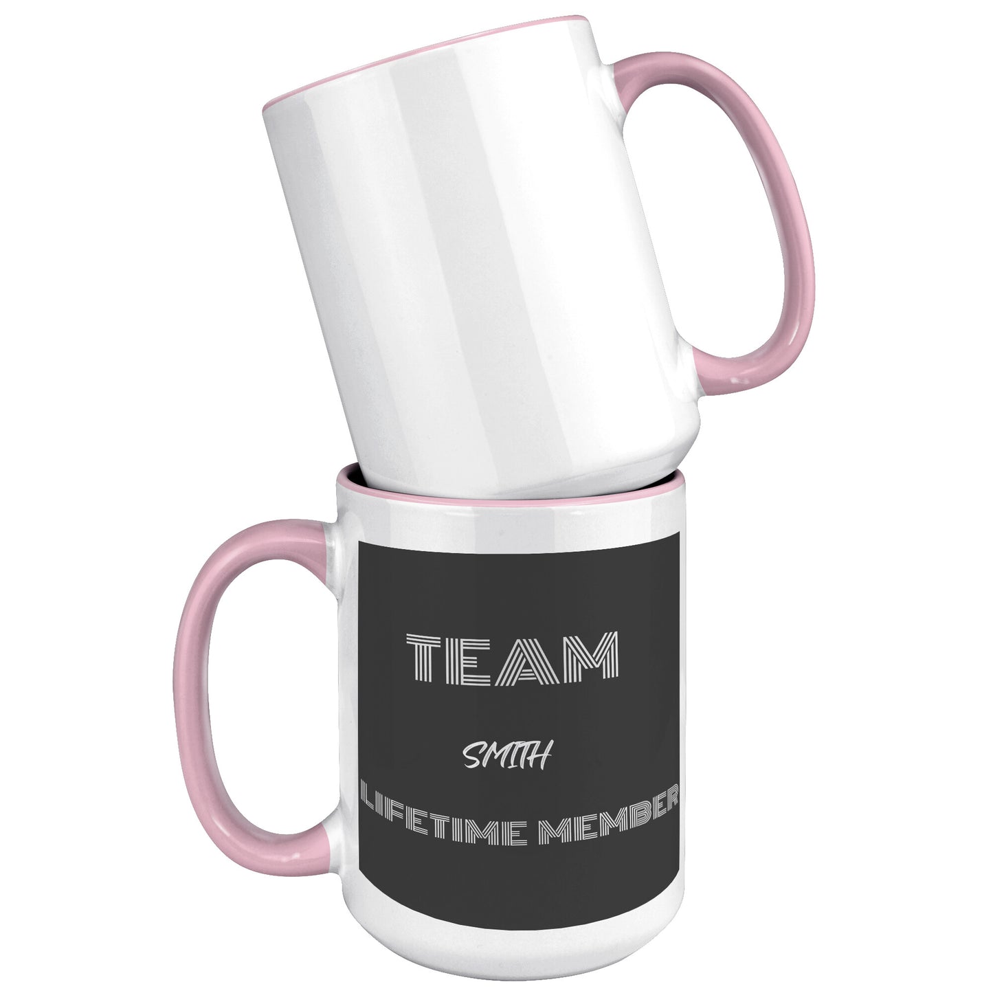 Custom Name15 oz white mug