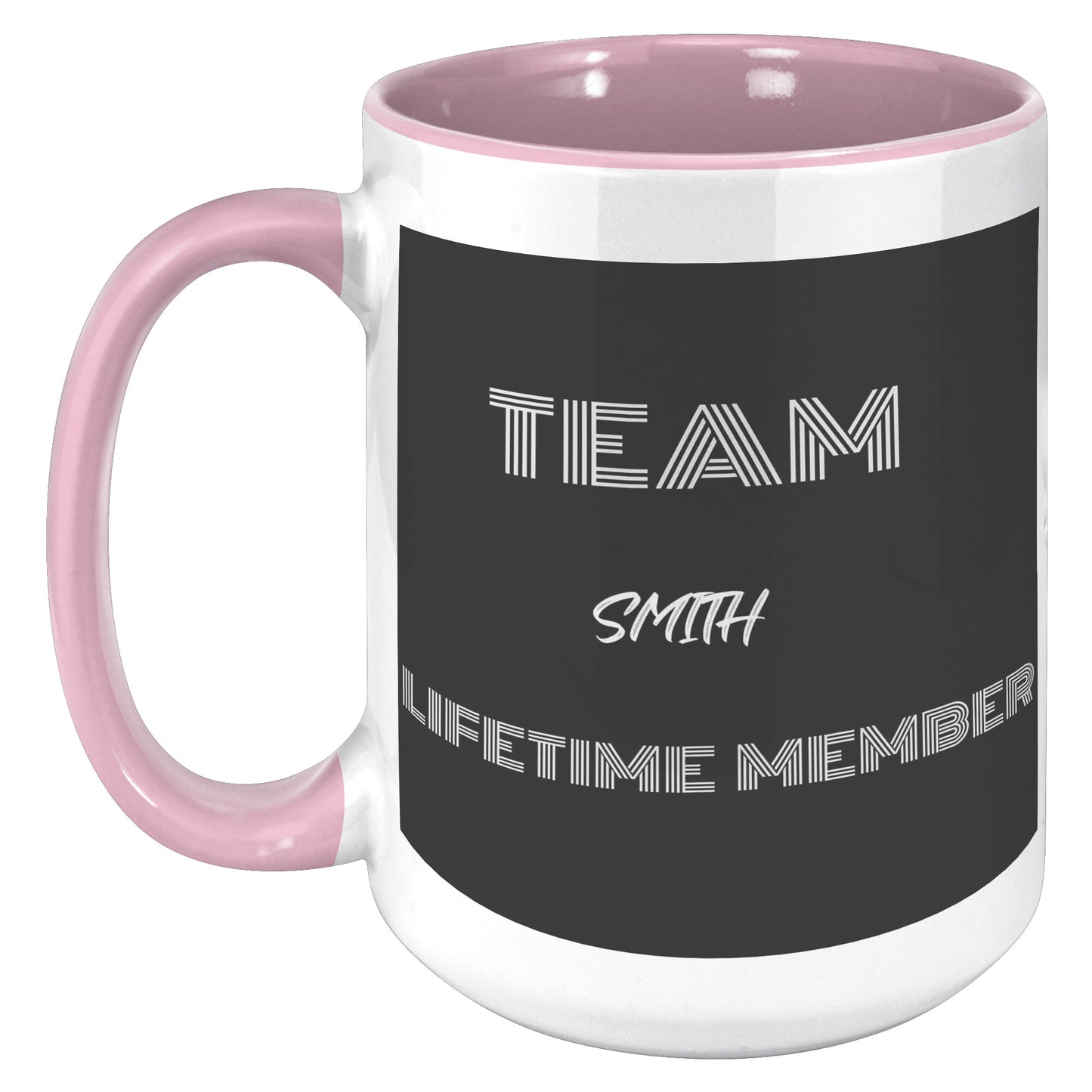 Custom Name15 oz white mug