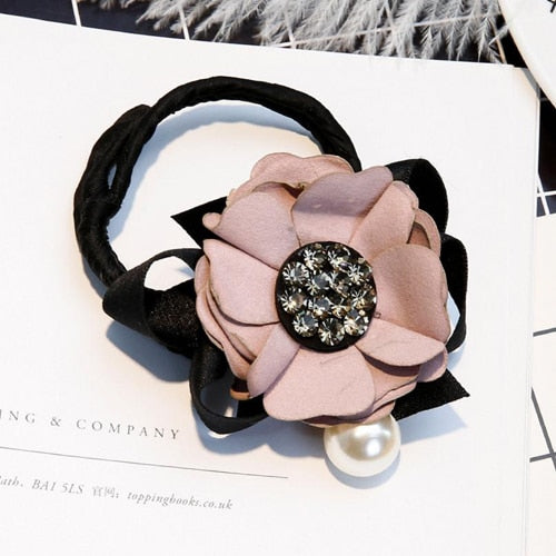 Women Hair Accessories : Elegant  Floral Headband Ribbon Hair Making Tool