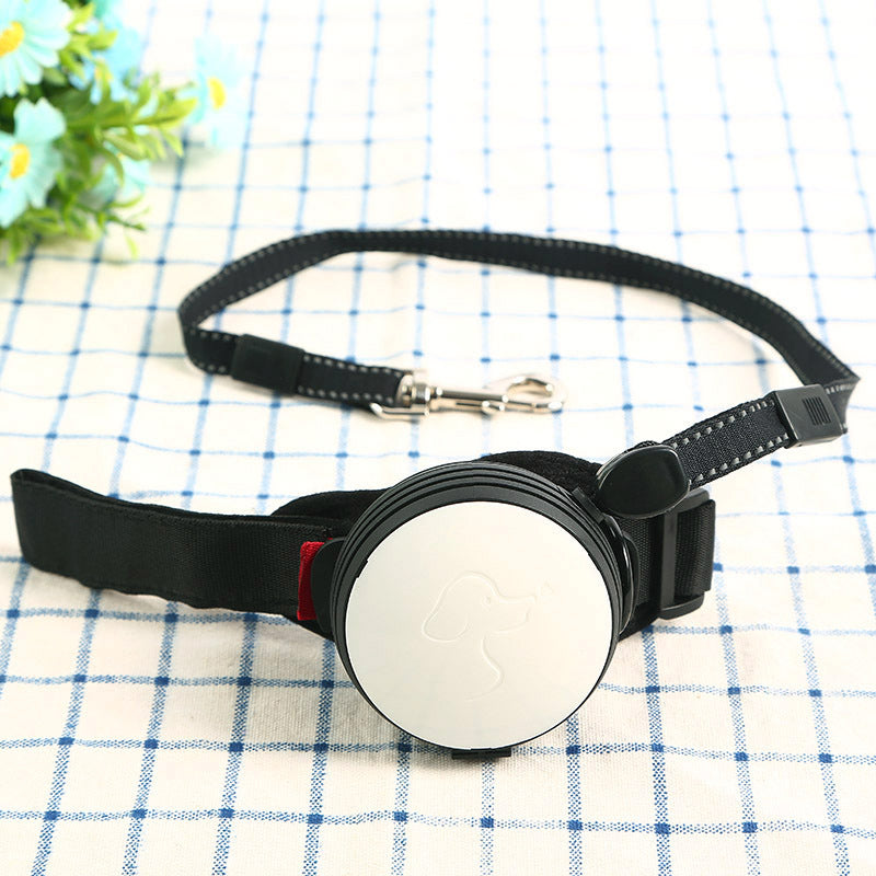 Hands-Free Wrist Adjustable Retractable Traction Dog Leash