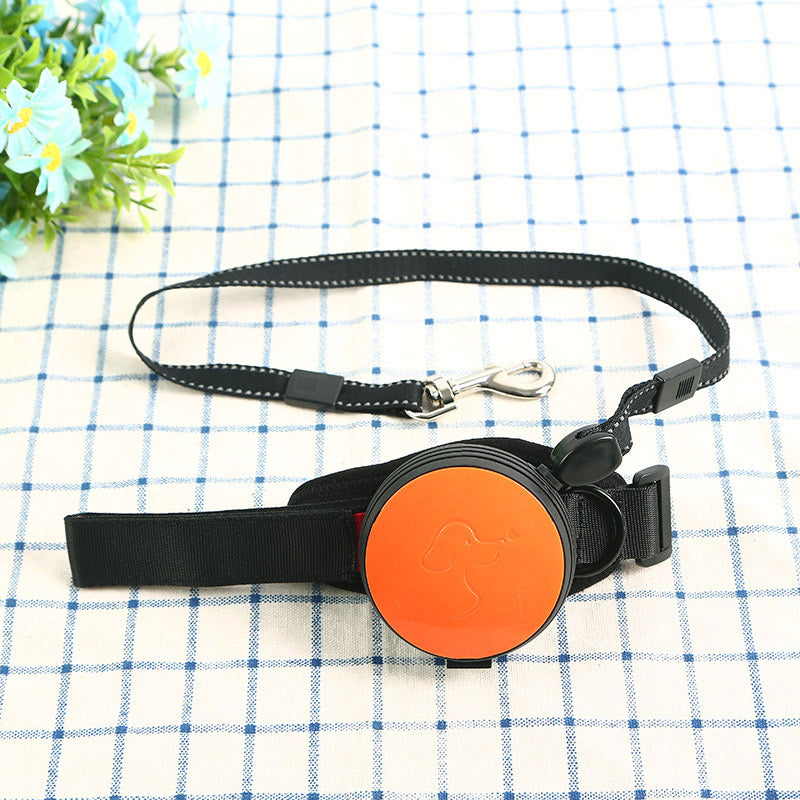 Hands-Free Wrist Adjustable Retractable Traction Dog Leash