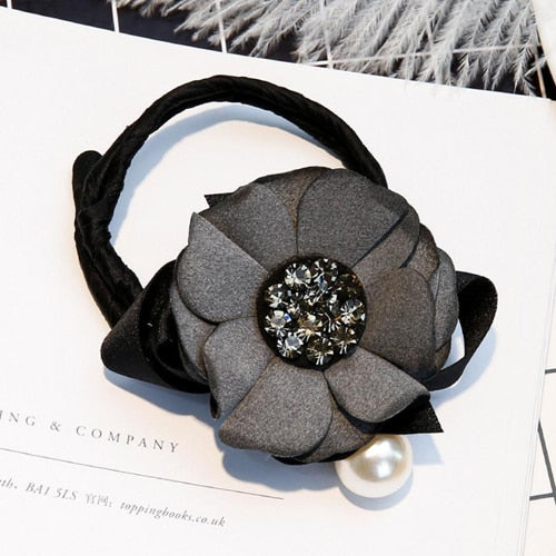Women Hair Accessories : Elegant  Floral Headband Ribbon Hair Making Tool
