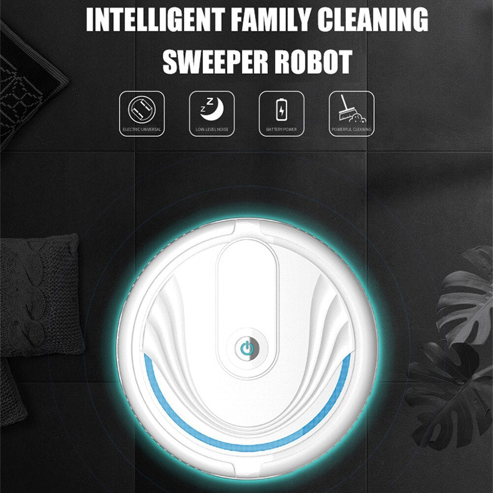 1Pc Portable Household Automatic Efficient Smart Clean Robot Vacuum Cleaner.