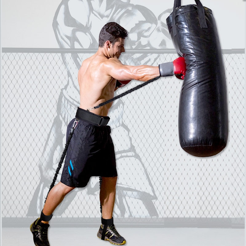 Workout Power 140lbs Resistance Bands for  Boxing, Endurance Agility, Crossfit,Basketball Training etc..