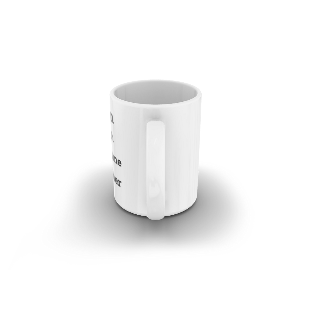 coffee mug white