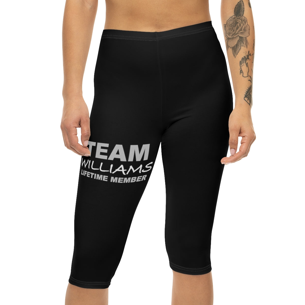 Women’s Capri Leggings (AOP)
