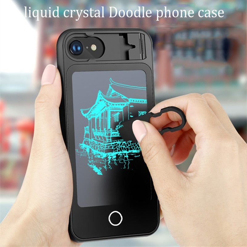New LCD Handwriting board Wordpad case for iphone