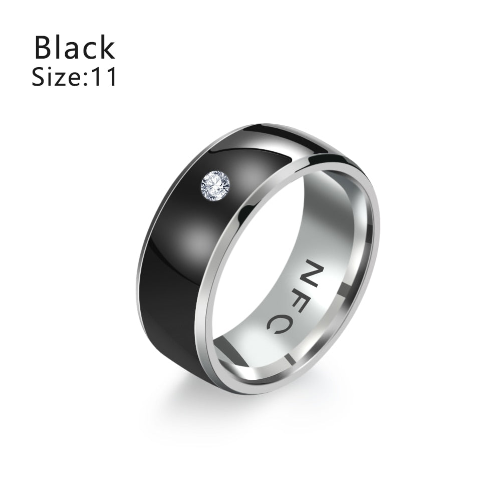 New Fashion Multifunctional  Waterproof NFC Finger Ring With Intelligent Technology