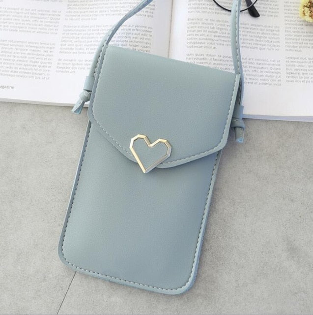 Women's Light Cell phone Purse With Shoulder Strap