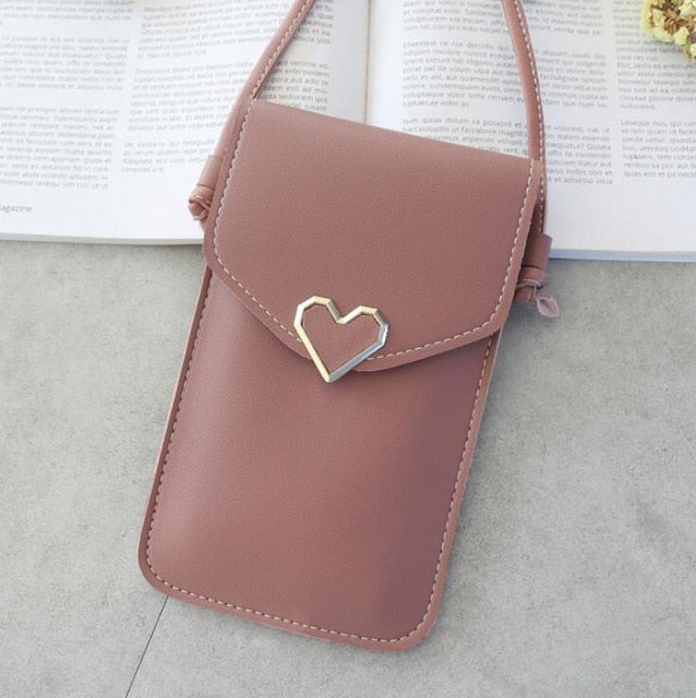 Women's Light Cell phone Purse With Shoulder Strap