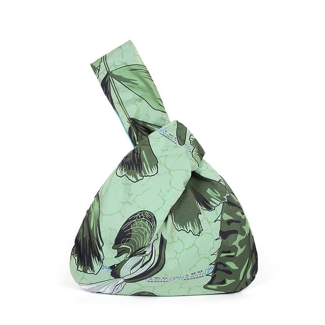 Cotton Japanese Style Sleeve Knot Bag