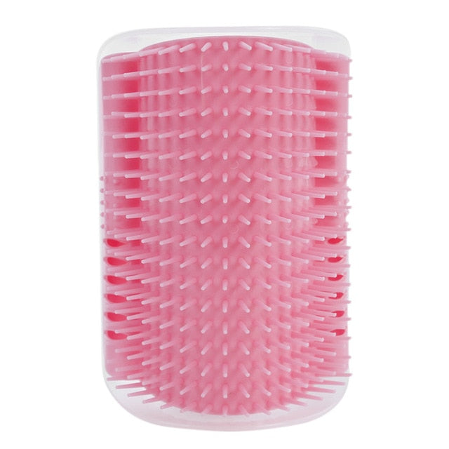 Cats Brush Corner Massage Self Groomer & Comb Brush.
