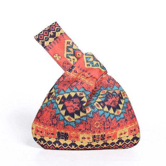 Cotton Japanese Style Sleeve Knot Bag