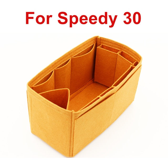 SPEEDY 25 30 35 Felt Cloth Insert Bag Organiser & Makeup Handbag Organiser
