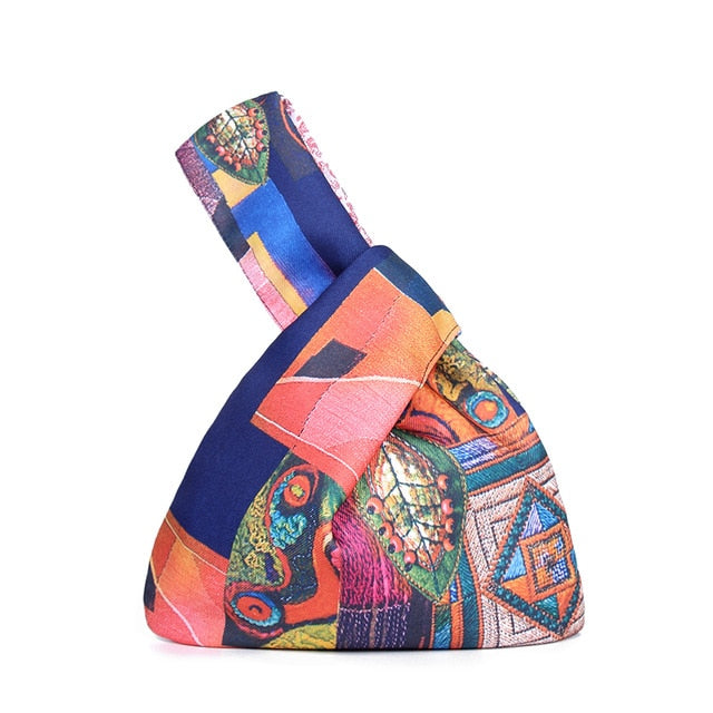 Japanese Women's Ultra Smart Mini Portable Knot Wrist Bag