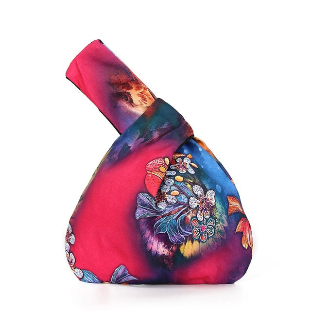 Japanese Women's Ultra Smart Mini Portable Knot Wrist Bag