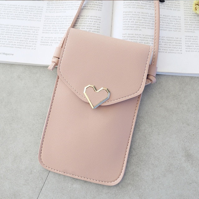 Touch Screen Cross Body Cell  Phone Purse
