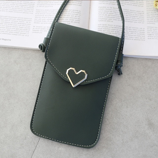Touch Screen Cross Body Cell  Phone Purse