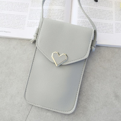 Touch Screen Cross Body Cell  Phone Purse