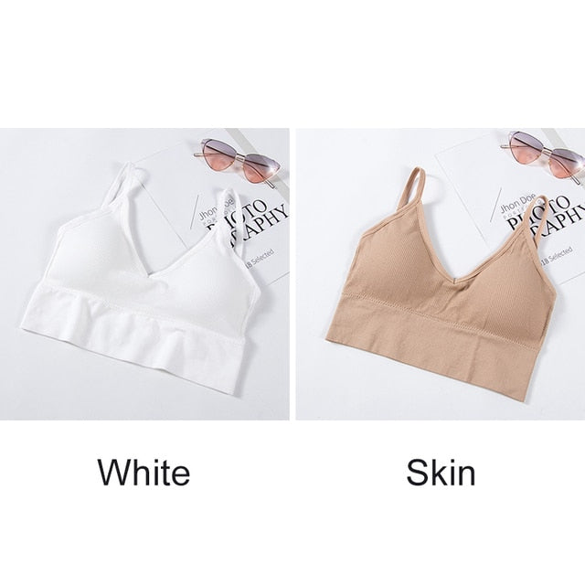 2 Pcs Bras for Women. Seamless Bra U Type Backless Push Up Bralette Brassiere