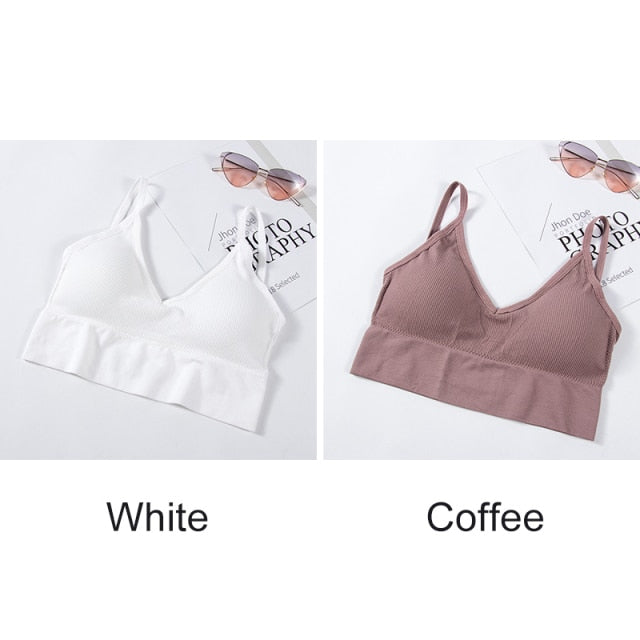 2 Pcs Bras for Women. Seamless Bra U Type Backless Push Up Bralette Brassiere