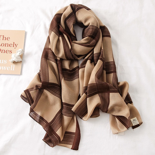 Women's 2020 Fashionable Warm Cotton Spring & Winter Scraves