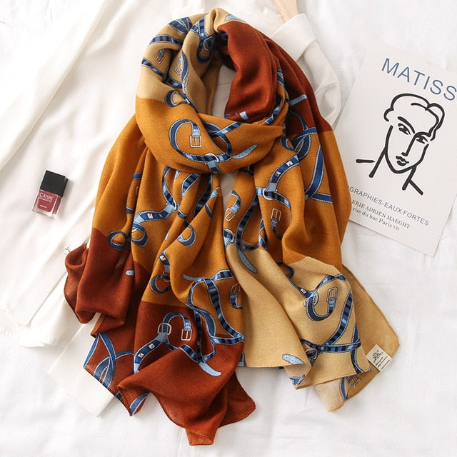 Women's 2020 Fashionable Warm Cotton Spring & Winter Scraves