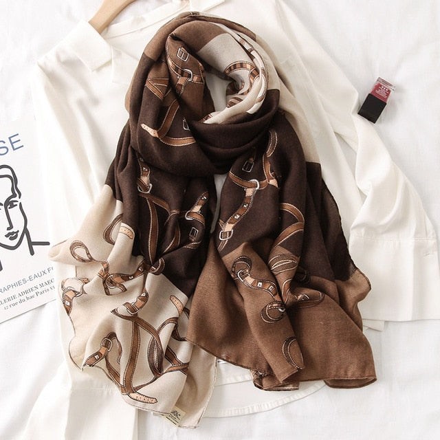Women's 2020 Fashionable Warm Cotton Spring & Winter Scraves