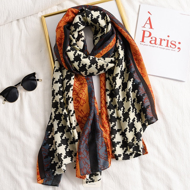 Women's 2020 Fashionable Warm Cotton Spring & Winter Scraves