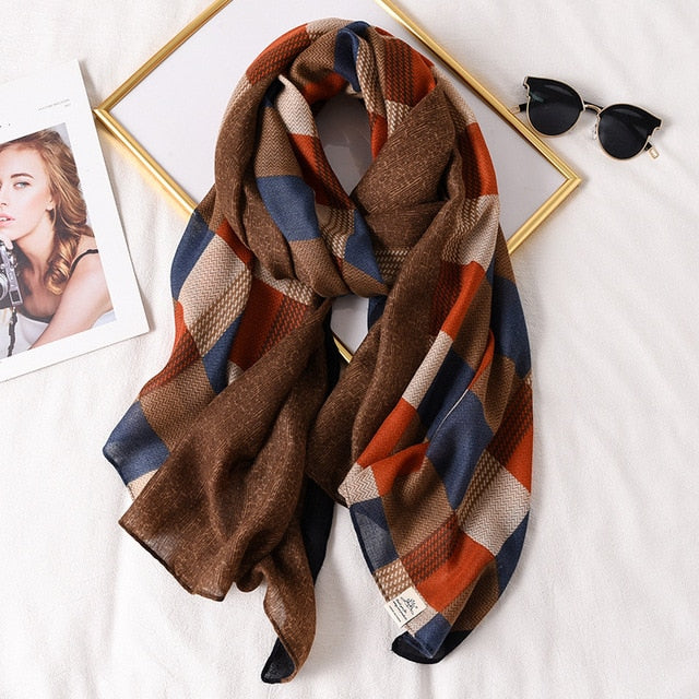 Women's 2020 Fashionable Warm Cotton Spring & Winter Scraves