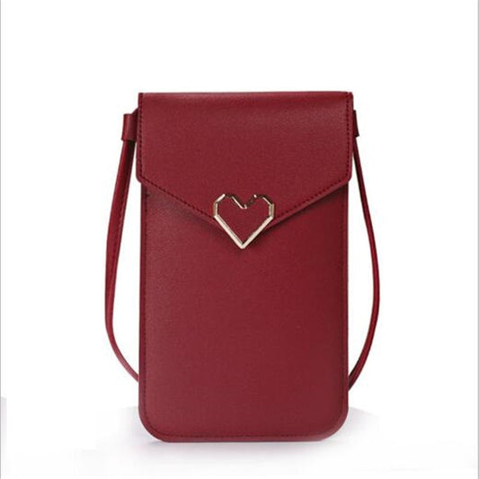 Women's Light Cell phone Purse With Shoulder Strap
