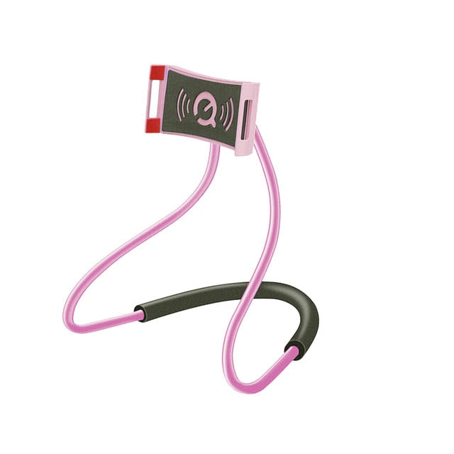 Comfortable Lazy  Neck Mobile Phone Holder Accessory Adjustable  by 360 Degrees