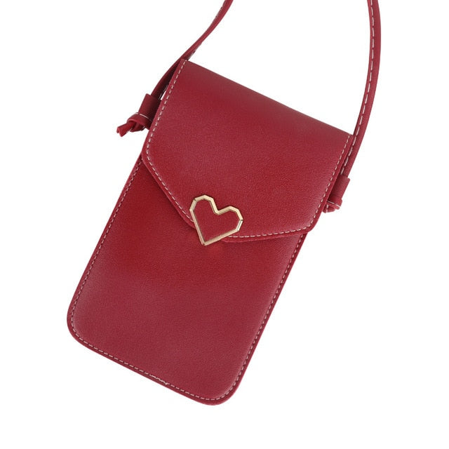 Touch Screen Cross Body Cell  Phone Purse