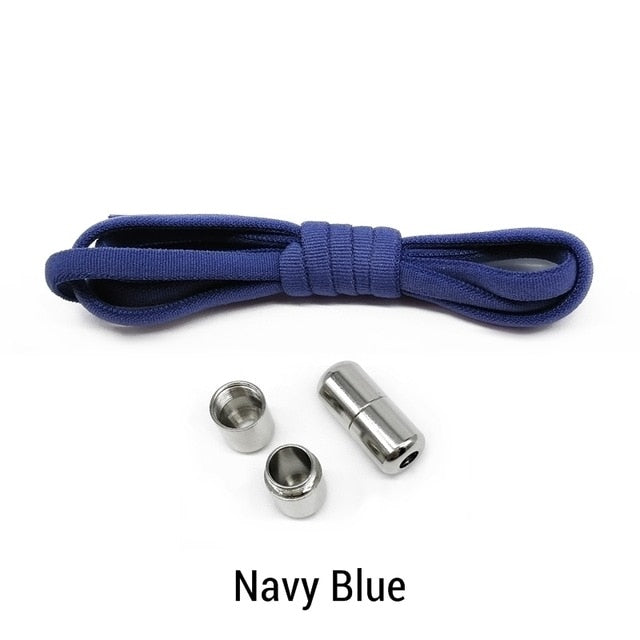 Elastic No Tie Shoelaces Semicircle Shoe Laces For Kids and Adult Sneakers