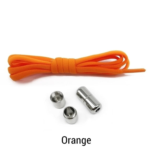 Elastic No Tie Shoelaces Semicircle Shoe Laces For Kids and Adult Sneakers