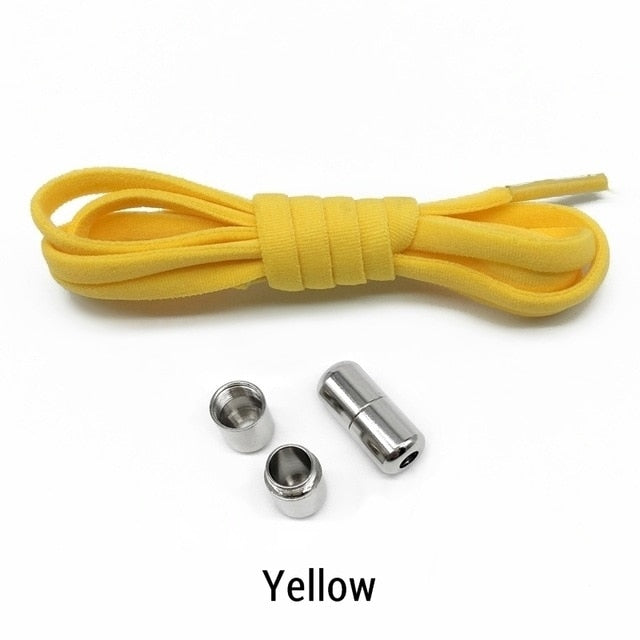 Elastic No Tie Shoelaces Semicircle Shoe Laces For Kids and Adult Sneakers