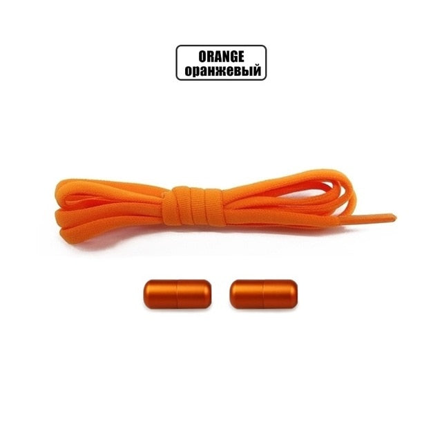 Elastic No Tie Shoelaces Semicircle Shoe Laces For Kids and Adult Sneakers