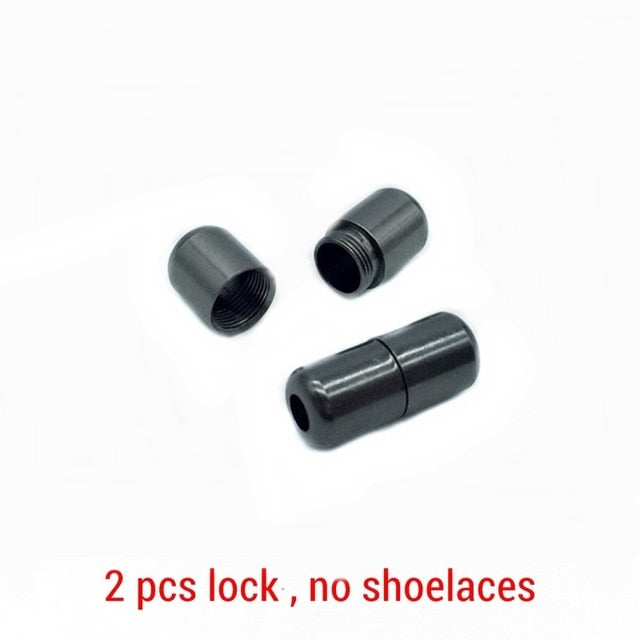 Elastic No Tie Shoelaces Semicircle Shoe Laces For Kids and Adult Sneakers