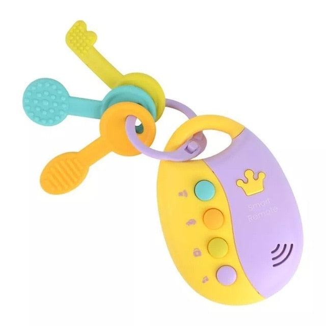 Baby Toy Musical Car Key Vocal Pretend Play Educational Toys For Children