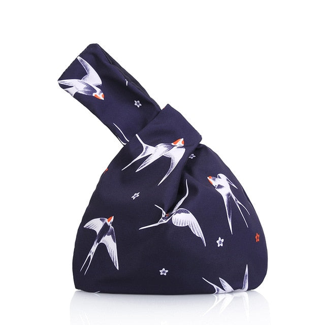 Japanese Women's Ultra Smart Mini Portable Knot Wrist Bag