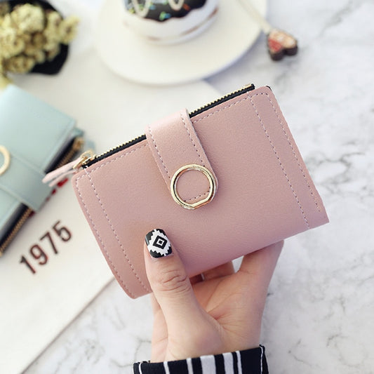 Women Small Fashion Brand, Leather 2020 Clutch Purse/Wallet  With Money Clip