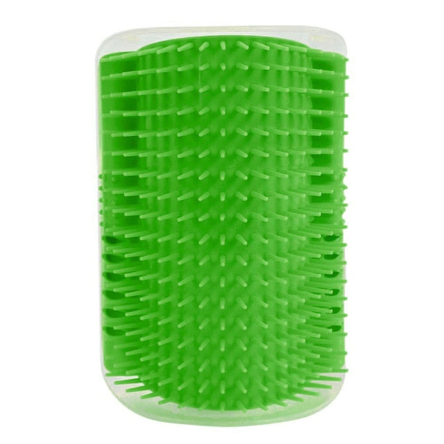 Cats Brush Corner Massage Self Groomer & Comb Brush.