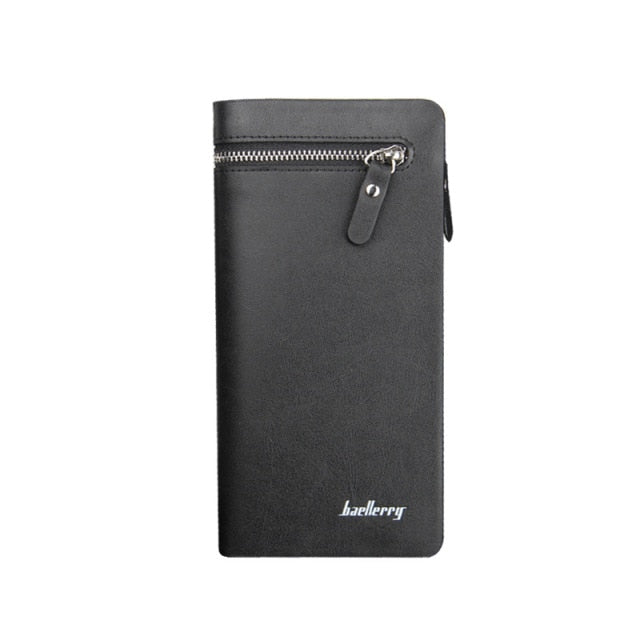 Men Long Wallet Clutch Bag, Credit Card Holder