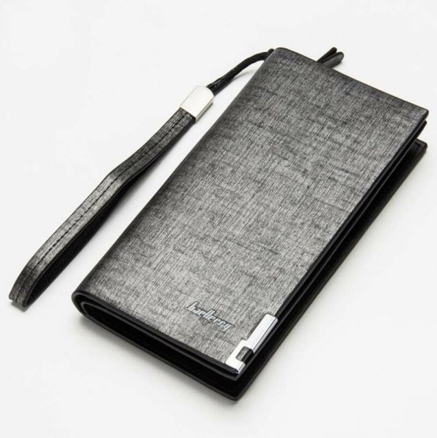 Men Long Wallet Clutch Bag, Credit Card Holder
