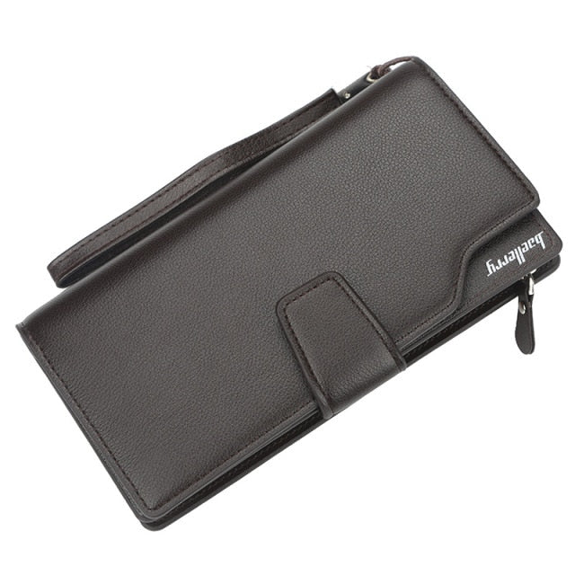 Men Long Wallet Clutch Bag, Credit Card Holder