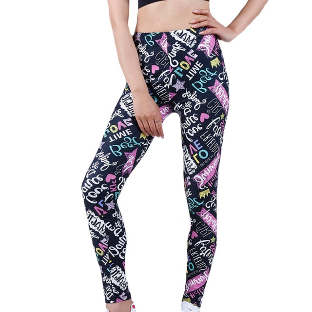 Women Grid Print Plaid Push Up Exercise Fitness Leggings / Pants