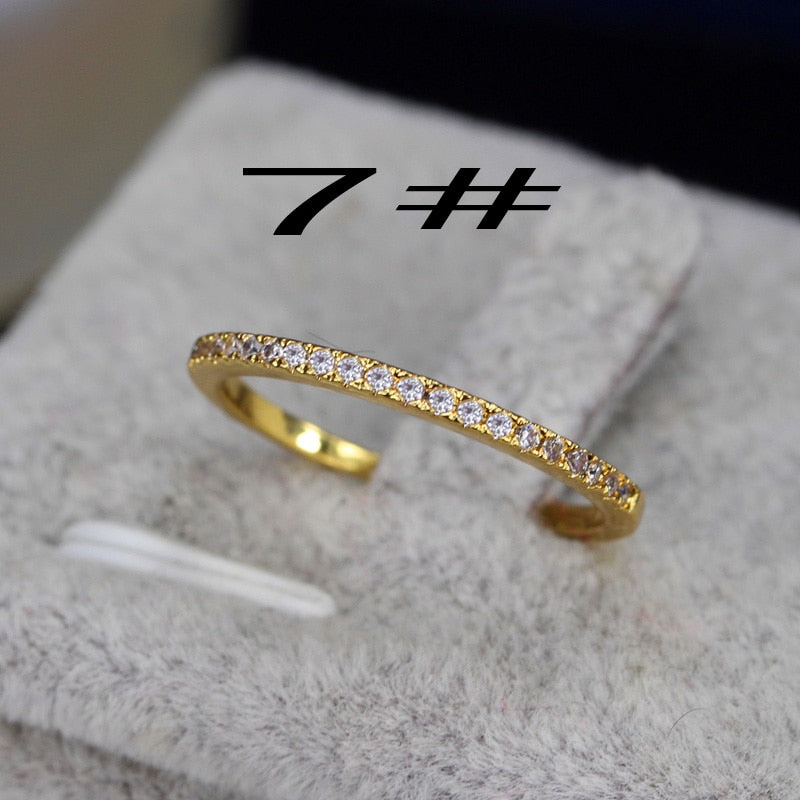 Women's Captivating Bar Slider Brilliant CZ Rose Gold Colour Bracelet