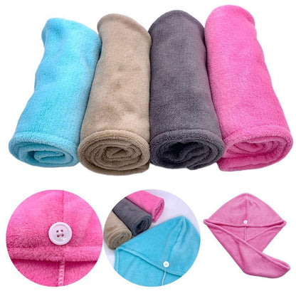 Magic Microfiber Hair Dryer Fast Drying Towel